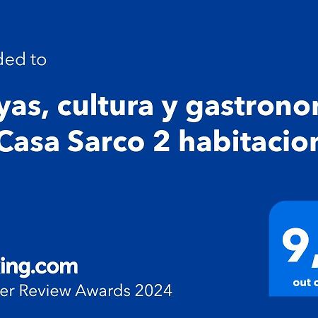 Playas, Cultura Y Gastronomia En Casa Sarco 2 Habitaciones San Fernando Bagian luar foto