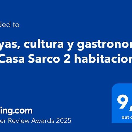 Playas, Cultura Y Gastronomia En Casa Sarco 2 Habitaciones San Fernando Bagian luar foto