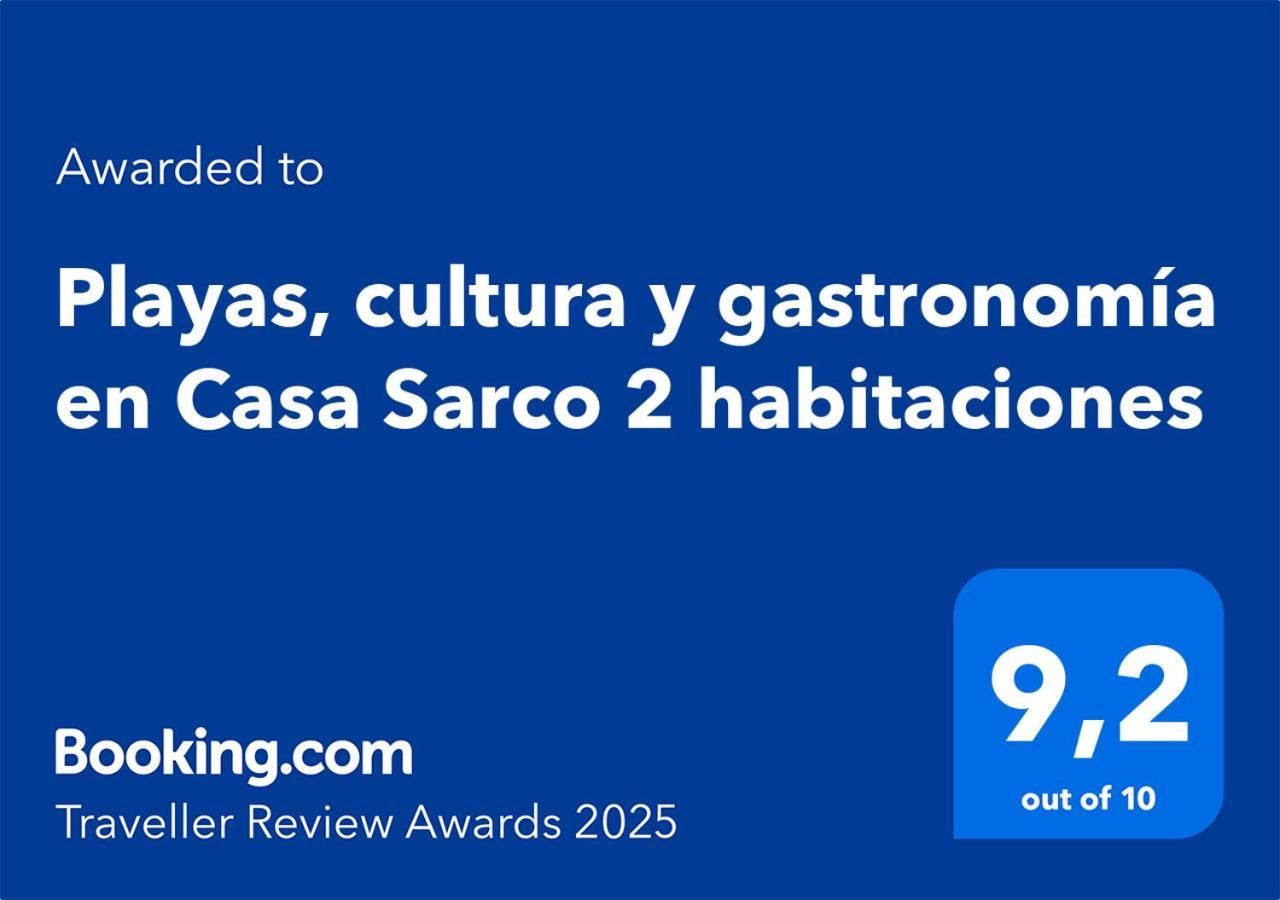 Playas, Cultura Y Gastronomia En Casa Sarco 2 Habitaciones San Fernando Bagian luar foto